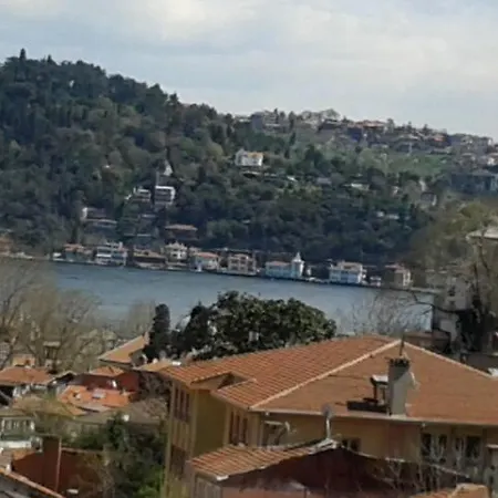 Full Furnished With Bosphorus View In Arnavutkoy Daire *